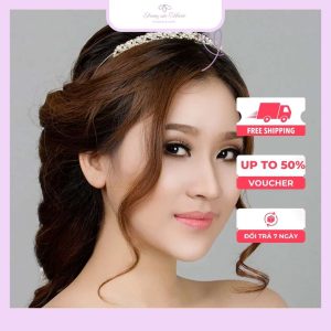 Kiểu tóc ăn hỏi tại nhà