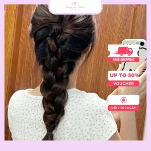 Cách bện tóc mái đẹp