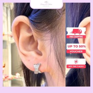 Bông tai hot nhất 2025 đính đá