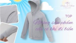 top những sản phẩm cần có khi đi biển