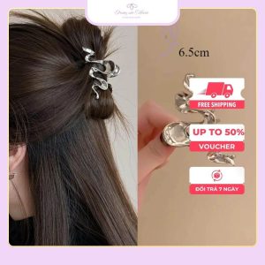 Kẹp tóc hợp kim loại độc đáo