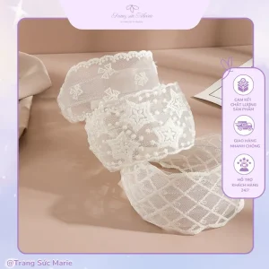 Băng đô phối váy vintage