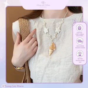 Vòng cổ hạt cườm mới nhất