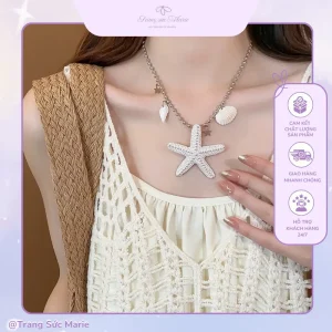 Vòng cổ hạt cườm sao