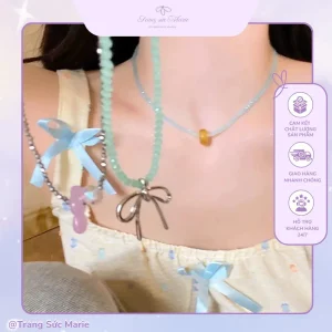 Phụ kiện hạt cườm xu hướng