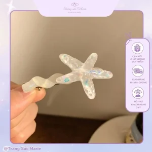 Phụ kiện tóc màu trắng